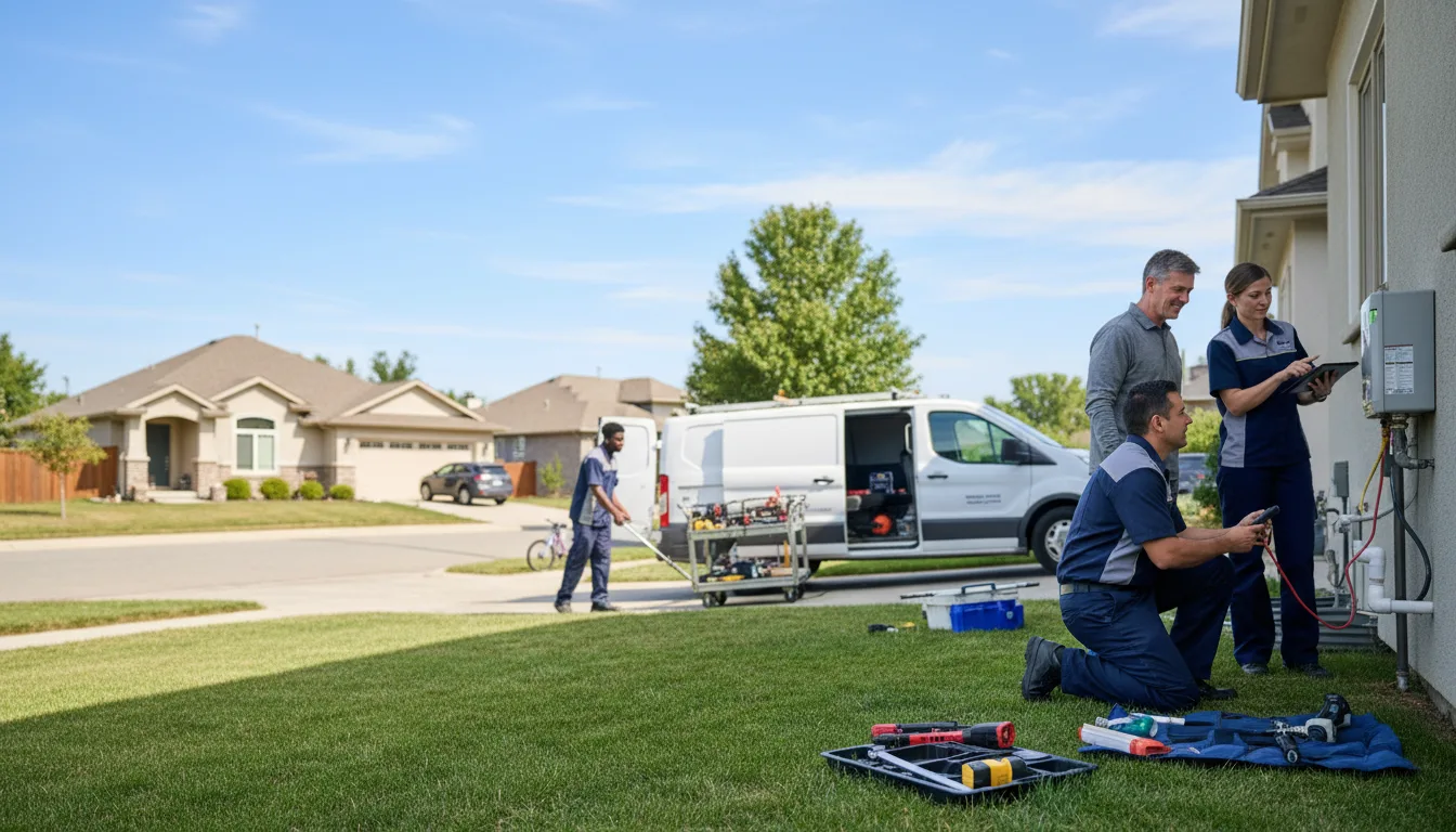 Tankless water heater service in Blomkest, MN
